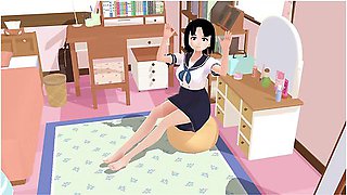 Car Toon And Hentai Anime - Mia Anime High Shool Girl Gravure In Her Rooms.a Sailor School Uniform