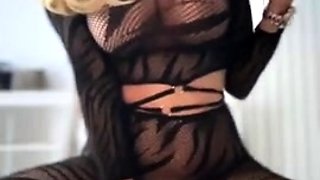 Great Big Boobs On Masturbating Redhead