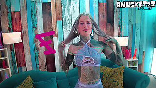 Tattooed Alt Pornstar Creampied Hard After Steamy Interview