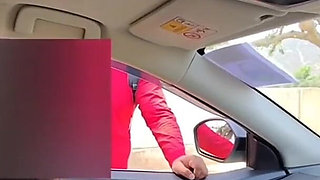 Stranger Touch My Boobs in My Car (outdoor)