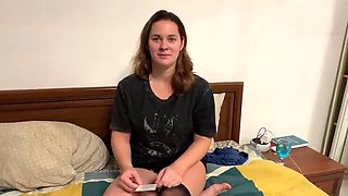 Hot Stepsister Dare Game with Fox Flame - Blowjob & Sex Toy Fun