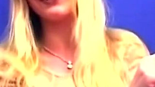 Blonde Mature Slut Fisted Deep While Sucking Throbbing Cock