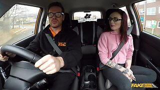 Fake Driving School - 19yr Old Petite Americans Creampie 1 - Ryan Ryder
