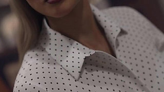 Beautiful and Mature MILF Fucked and Creampied by a Lonely Barista Boy
