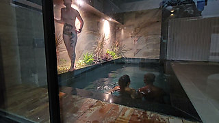 AFTER THE POOL BATH, THE FRIENDSHIP STORY ENDS IN SEX BETRAYING THE FRIEND'S TRUST BY GIVING IT TO HER HUSBAND