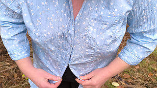 Slapping Hanging Tits