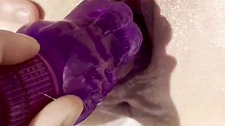 Woman Fountain Fister Around Her Pool