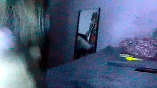 Nervous Latina Teen Student Gives Blowjob to Big Cock