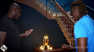 Inked British Teen Takes On Three BBCs In A Wild Gang Fuck