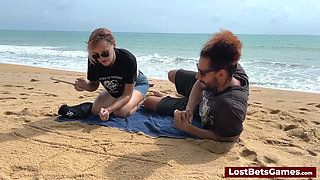 David and Kelly tantalizing game of Strip Tic-Tac-Toe
