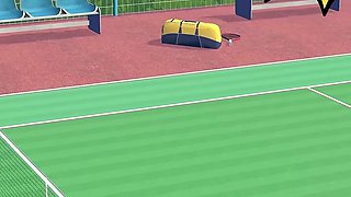 Ep5: Claire Is a Perverted Slut - Academy Love Saga: Tennis Angels Ex