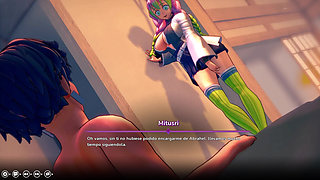 My Hentai Fantasy - Flirting With Beautiful Mitsuri Kanroji From Demon Slayer: Kimetsu no Yaiba To Fuck Her