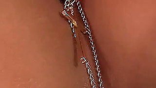 Skinny teen with hairy pussy fucked in swinger club