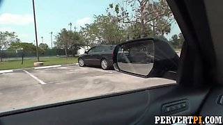 Pervertpi - teen with lovely boobie splooged for insurance fraud