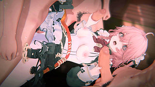 [silver Palace] - Alf - Maid No. 49 Flamethrower Overheat (clumsy Battle Maid & Hardcore POV Creampie) (4k/60fps) ( Alf )