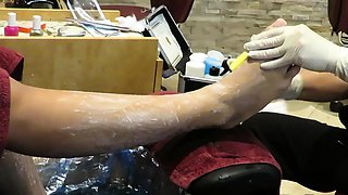 Foot Patrol Studio - Pedicure Voyeur with Claire Black