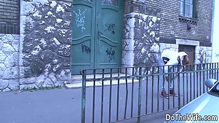 Cuck Eating Cuck Treats His Wife Nomi Melone to an Ass Gaping BBC