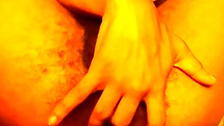 Amateur close up ass toying