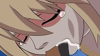 Furry thundercat giving a sloppy blowjob to a sturdy shaft