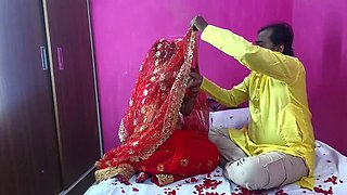 Sona Bhabhi Hot First Night - Newly Married Indian Couple Hardcore Sex & Romance