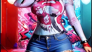 Ebony Jones Big Booty Lit Videoshoot