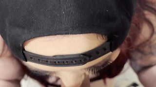 A sex-starved slutty babe pleases her man's insatiable dick
