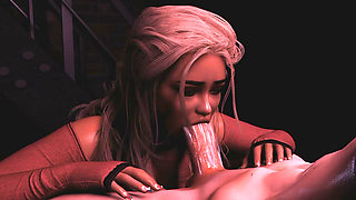 Intense Deepthroat • Hardcore Sex Tasty Hot Slut Swallowing Cum • Intense Pleasure