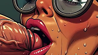 Vintage Style Cum Lover Art