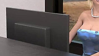 The Roommate: Boss Fucks His Slutty Secretary - Episode 15
