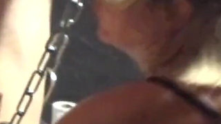 Ultra deep sling femdom fisting session 23