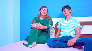 Big boobs hot newly married couple enjoyed their first suhagrat night