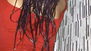 Brunette Teen with Big Tits Fucks for the First Time with This Young Virgin From New York