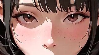 Cute Girl Sloppy Blowjob Anime Hentai Ai