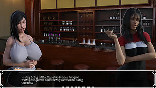 Tifa's Dark Heaven Boyfriend Almost Catching His Girlfriend Cheating in the Toilet - Episode 17