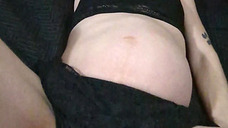 POV Amateur Pregnant MILF Best Doggystyle Creampie