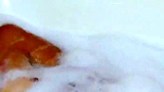 Asian Bunny in Bath