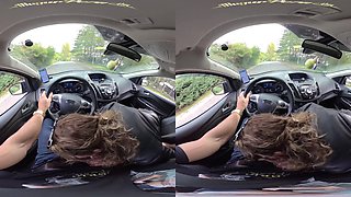 Amateur Brunette's Wild Public Passion in Uniform