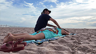 I Asked My Stepson to Give Me a Back Massage on the Beach, but He Turned Out to Be a Real Brat...