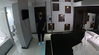 Buttfuck creampie - i screw the maid in the bootie in exchange for an office job