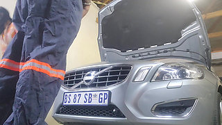 Could Nt Pay the Mechanic so I Offered Him Some Pussy