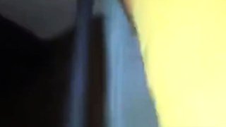 Nerdy Girl Sucks and Fucks in a Car