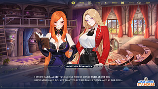 Wanderer: Broken Bed Gameplay Part 2 - Nighttime Blowjob by Isabella