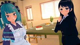 Enjoying Mirai's adorable cootchie - my hentai fantasy