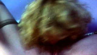 Blonde and brunette lesbo licking and fingering