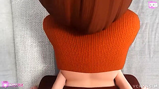 Velma Surprised From Behind