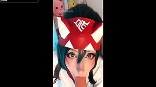 Rynkerbelle - Costume play Kiriko DEEP THROAT