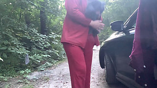 Piss, Mud and Flashing Near the Road