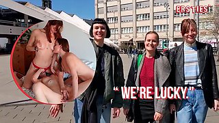 Berlin's clit rubbing porn by Ersties
