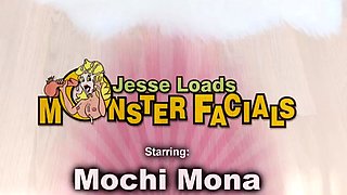 Jesse Loads Monster Facials - Mochi Mona