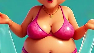 Granny Animation Sticky Mess